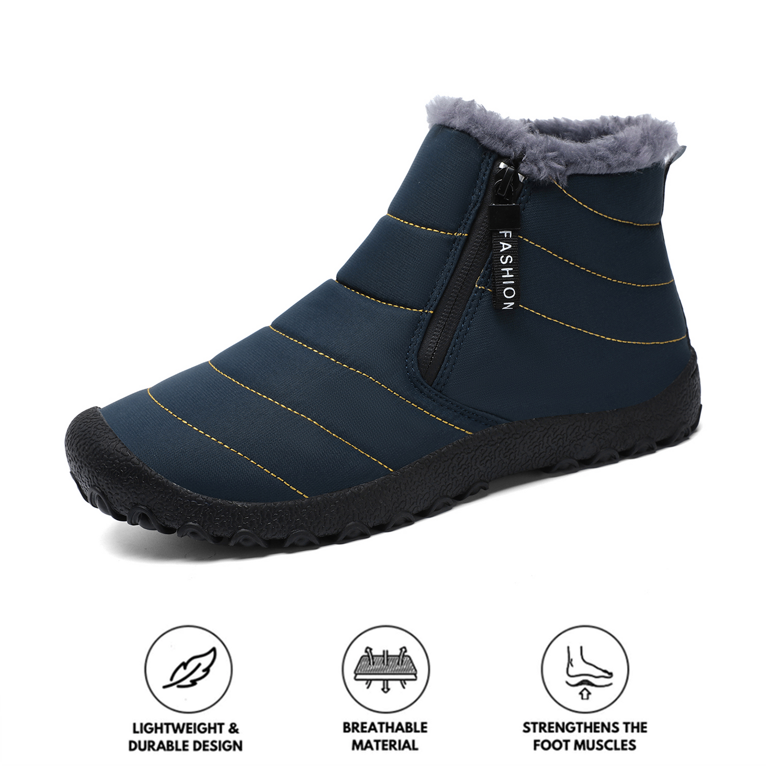 Waterproof Winter Hiking Boots for Unisex – Comfortable & Non-Slip Design 8