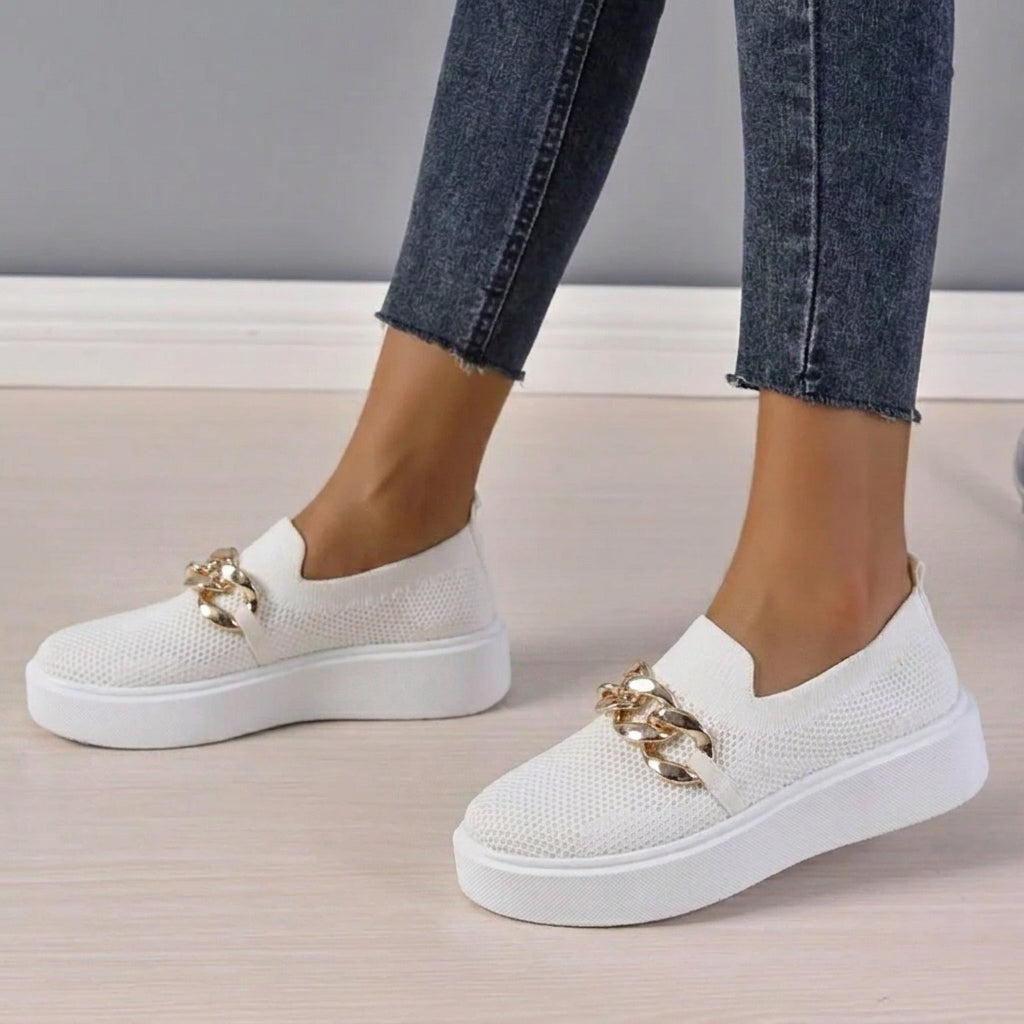 Breathable Slip-On Loafers for Women – Effortless Style & Comfort