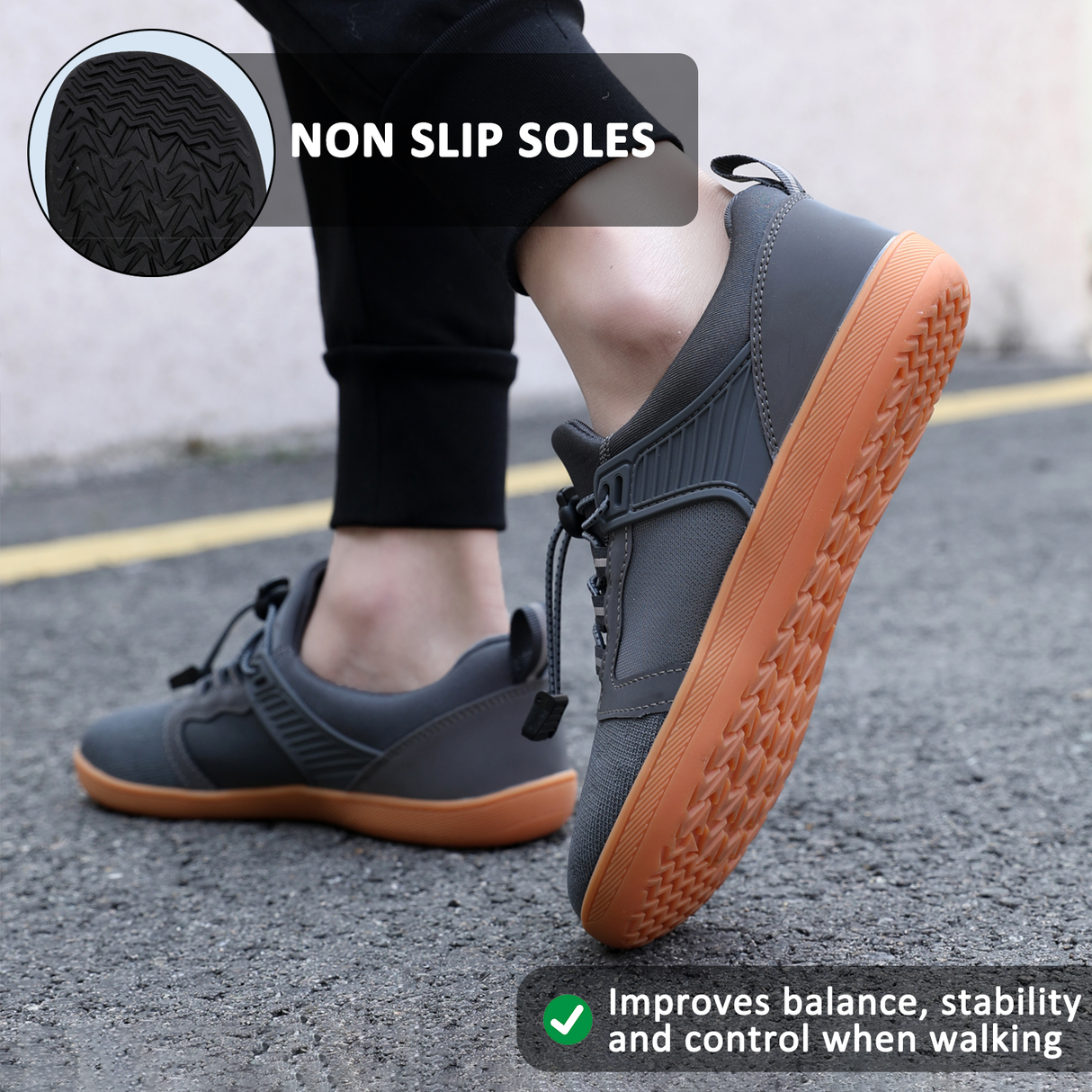 Wide Toe Barefoot Running Shoes for Men and Women – Breathable & Comfortable 1