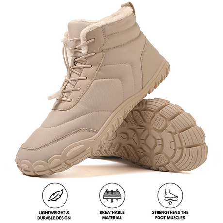 Windproof Winter Boots for Unisex – Comfortable & Flexible Barefoot Design 0