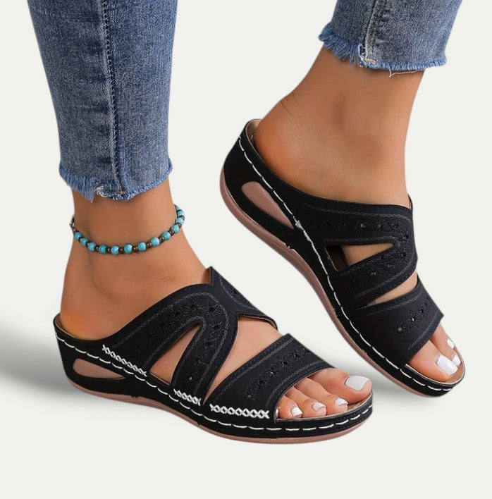 Women Casual Comfortable Leather Sandals