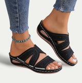 Women Casual Comfortable Leather Sandals