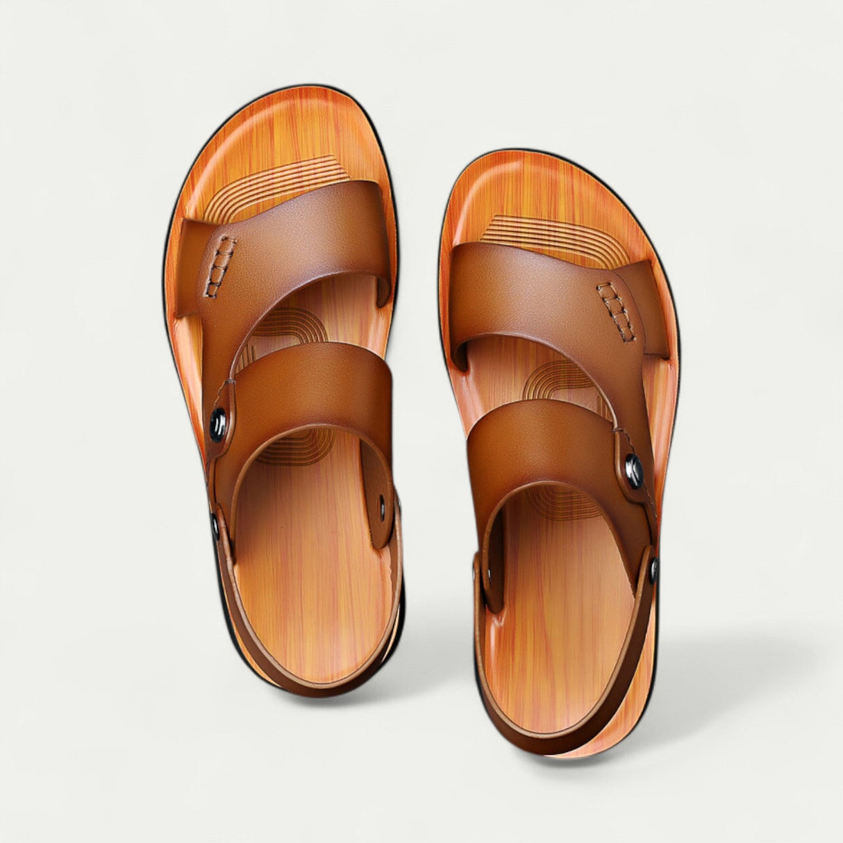 Women Leather Comfortable Lightweight Sandals