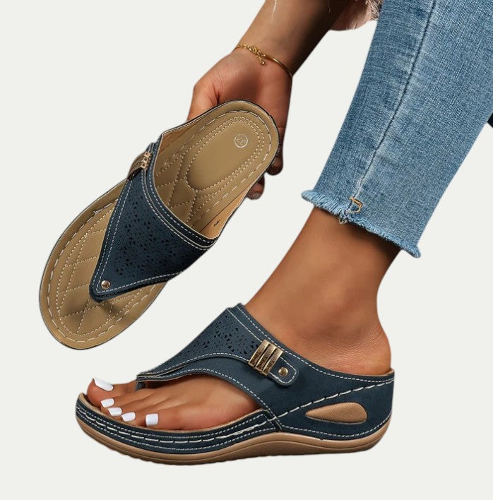 Women Slip On Comfort Sandals