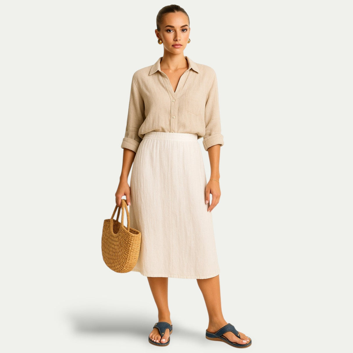 Women Slip On Comfort Sandals