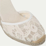 Women's Wedge Espadrille Sandals – Lace-Up, Soft & Stylish