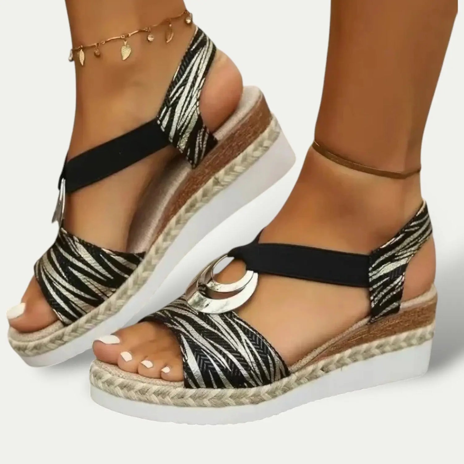dress sandals with arch support for women Women's Sandals Supportive Design With Low Heel