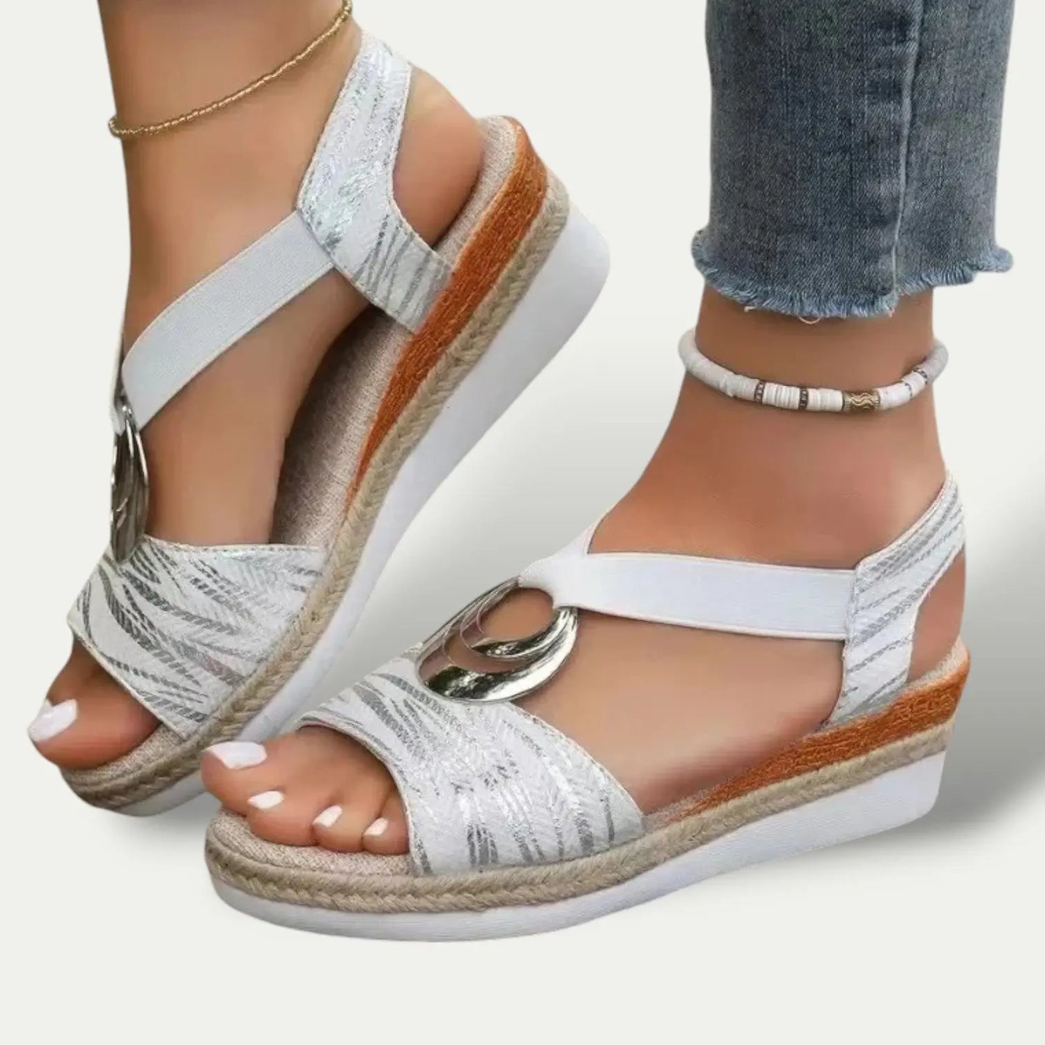 dress sandals with arch support for women Women's Sandals Supportive Design With Low Heel
