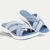 Womens Breathable Sandals Open Toe PU