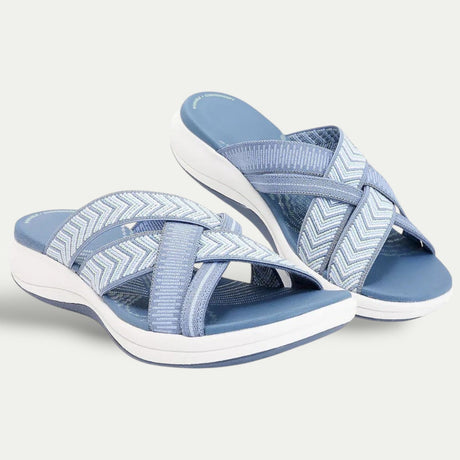 Womens Breathable Sandals Open Toe PU