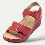 Womens Open Toe Sandals Adjustable PU Sole