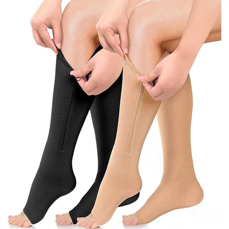 Zip Compression Socks for Men – Comfortable All-Day Support & Pain Relief